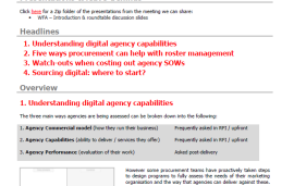    SOURCING FORUM Meeting Overview Singapore October 2015