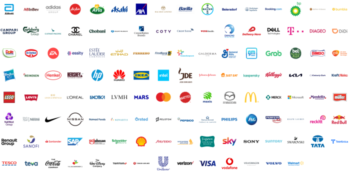 Corporate Members logos grid _ 8x16 _ 6 September 2021 (126 members )