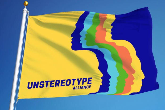Unstereotype Alliance flag