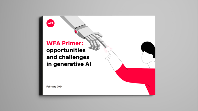 WFA Primer: opportunities and challenges in generative AI