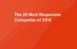    Most Responsive Companies 2014