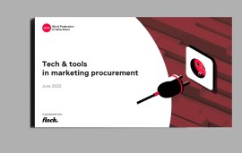    Tech & tools in marketing procurement